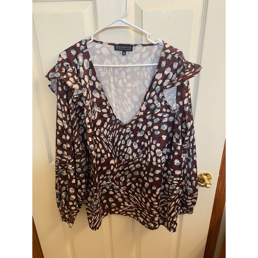 Never worn Eloquii blouse